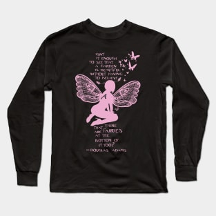 Fairy Wisdom by Tai's Tees Long Sleeve T-Shirt